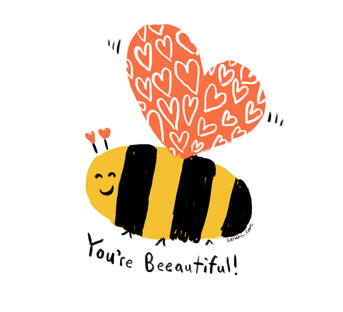 bee card