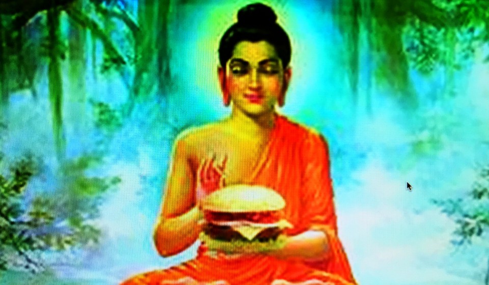 Burger buddha