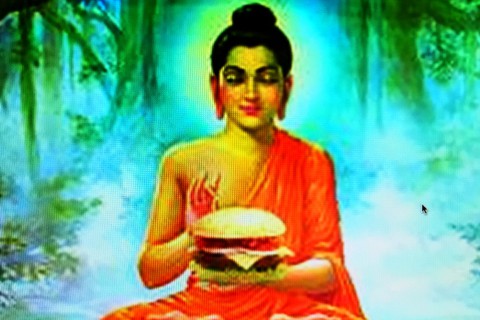 Burger buddha